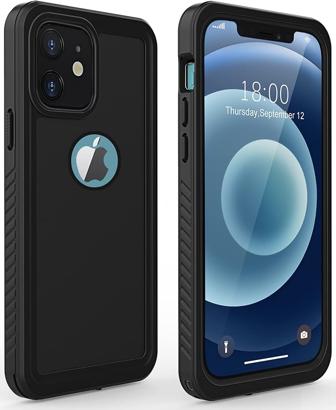 Diverbox for iPhone 12 Waterproof Case, Waterproof Shockproof Dustproof IP68 by Diverbox