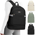 coofay Black Gym Backpack For Women Men Travel Backpack by coofay