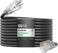 PLUGTUL Outdoor Extension Cord 50FT, 12 Gauge Extension Cord by PLUGTUL