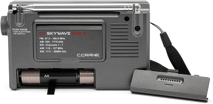 C. Crane CC Skywave SSB 2 Small AM, and NOAA Weather Portable Travel Radio - Image 5