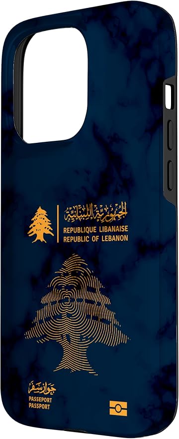 Lebanon, Lebanon Passport, Lebanon Flag, Lebanon map. Case - Image 2