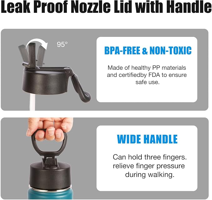 Volhoply 24 Ounce Insulated Water Bottle - Image 6