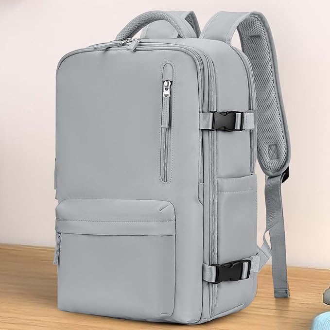 WONHOX Large Travel Backpack Carry on Flight Approved Laptop Work Business - Image 2