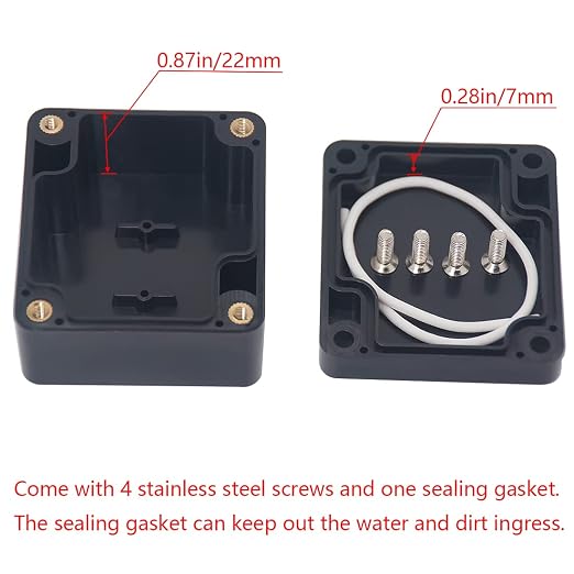Project Box IP65 Waterproof Junction Box ABS Plastic Electrical Boxes DIY - Image 4