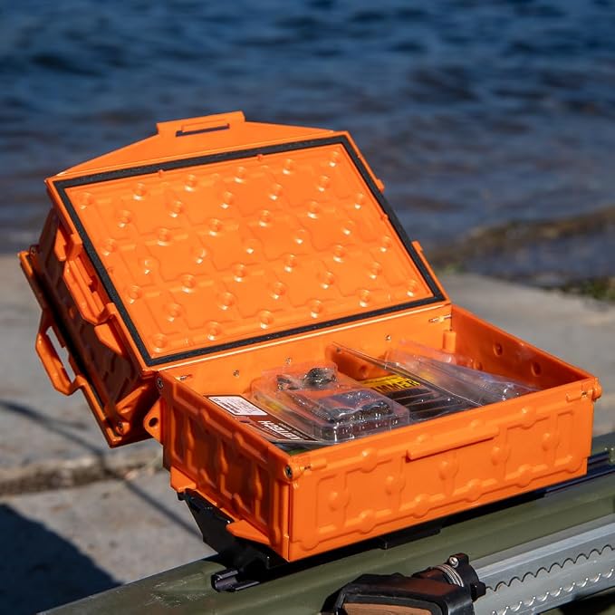 YakAttack TracPak Combo Kit – Orange | 2 Stackable Storage Boxes + Quick - Image 7