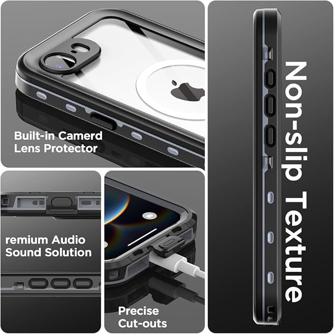 AICase for iPhone 17e/iPhone 16e Case Waterproof - Image 6