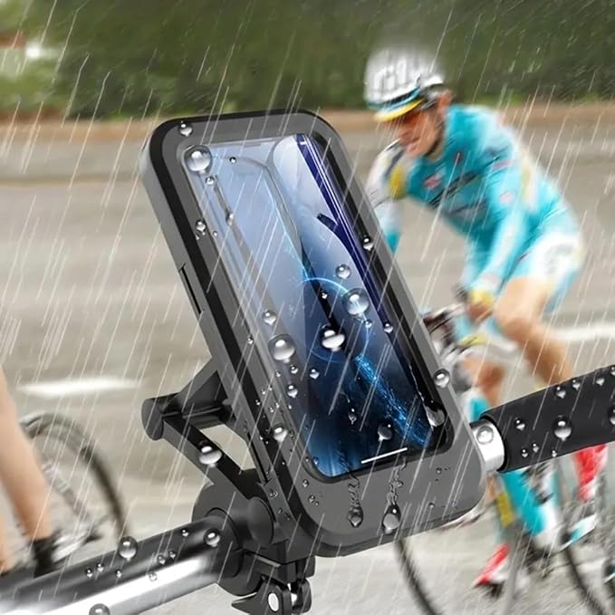 Waterproof Outdoor Sports Bike Phone Mount Case, Bicycle and Motorbike - Image 2