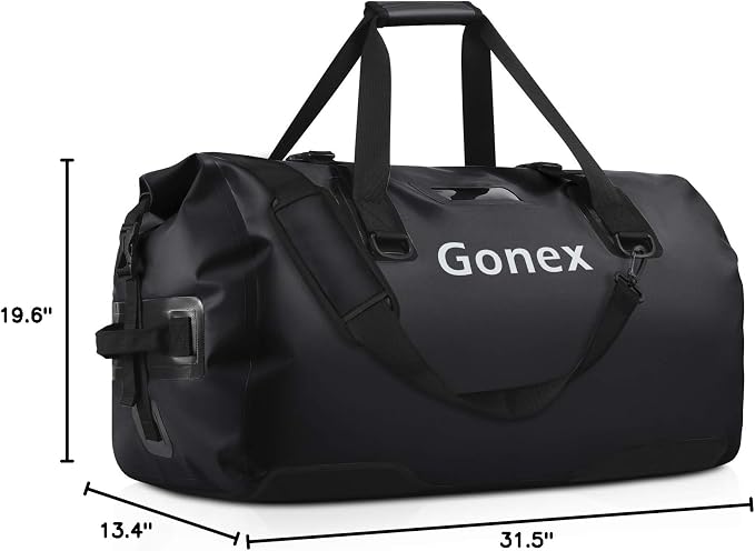 Gonex 40L 60L 80L Extra Large Waterproof Duffle Travel Dry Duffel Bag Heavy - Image 10