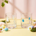 Skylety 2 Pcs Easter Icon Juice Glasses Bunny Drinking Cups Gifts Easter Rabbit by Skylety