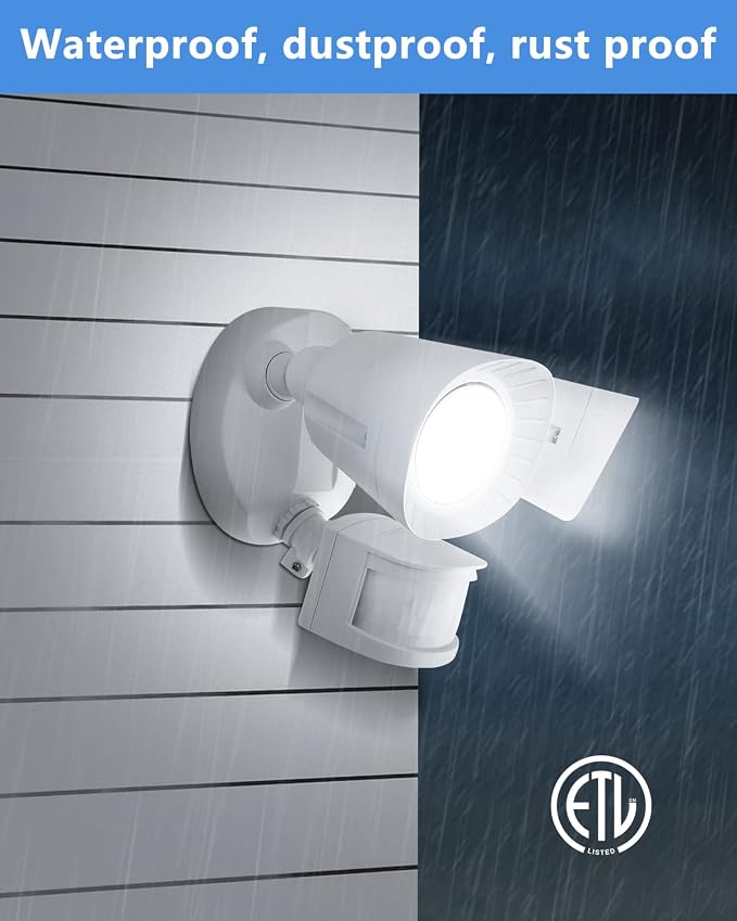 UFOND LED Security Lights Outdoor Motion Sensor Light，2400 Lumen All Aluminum - Image 6