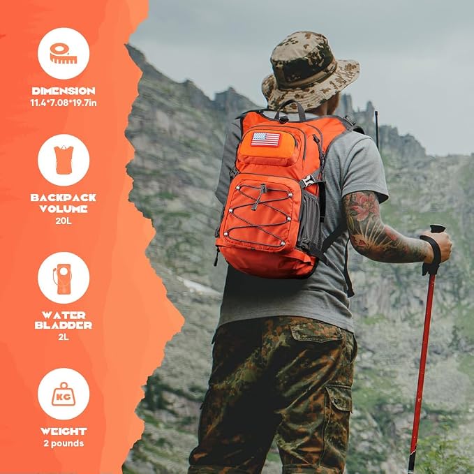 Maelstrom Hydration Hiking Backpack - Image 6