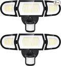 Olafus 100W LED Security Light Motion Sensor Outdoor Light, 2 Pack Motion Flood by Olafus