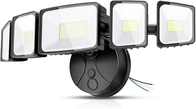 Onforu 150W LED Flood Lights Outdoor, 15000LM Brightness Security Light Switch by Onforu