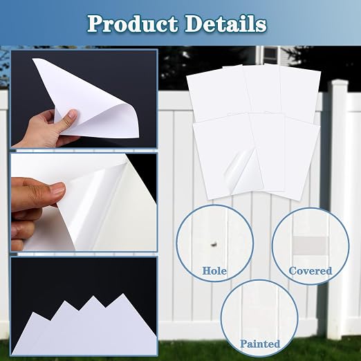 Vinyl Siding Repair Patch Kit, Vinyl Siding Repair Kit Self-Adhesive Vinyl - Image 3