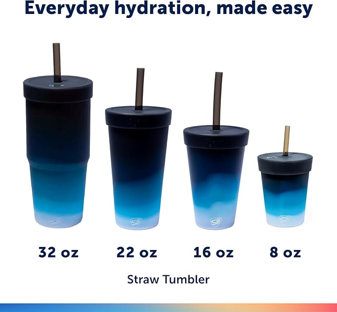 Silipint 32oz Silicone Straw Tumbler – BPA-Free, Unbreakable, Dishwasher Safe – - Image 5