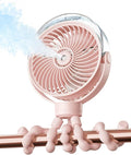 SWEETFULL Misting Stroller Fan – Portable Baby Fan by SweetFull%C2%AE