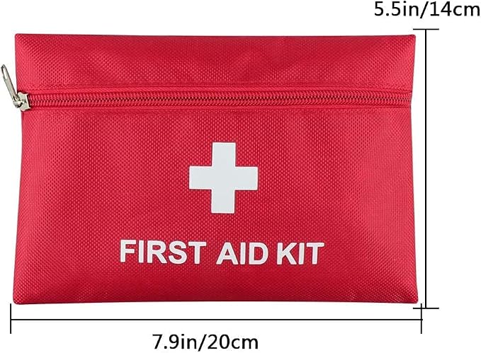 AOUTACC 12 Pack First Aid Empty Bag, Travel Empty First Aid Kit Pouch - Image 5