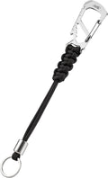 KeyUnity KC04 Paracord Keychain Carabiner Clip, Braided Lanyard by KeyUnity