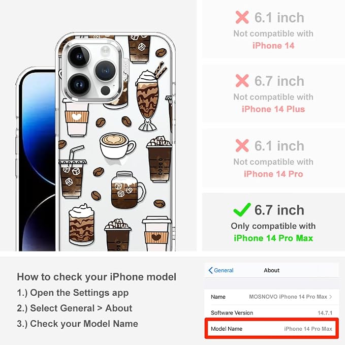MOSNOVO Case for iPhone 14 Pro Max - Image 2