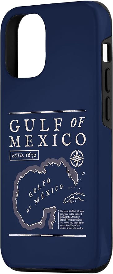 Gulf of Mexico 1672 Historic Map Case - Image 2