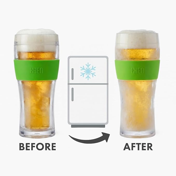 Frozen Pint Beer Glasses - Image 9