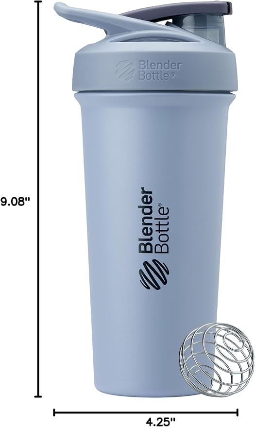 BlenderBottle Sport Sleek Insulated Stainless Steel Shaker Bottle - Image 8