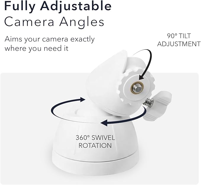 Wasserstein Universal Security Camera Mount Compatible - Image 3