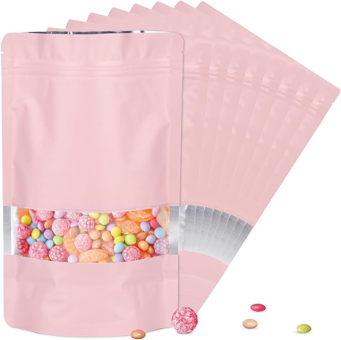 3.5"x5" 120pcs Mylar Bags for Food Storage, Smell Proof Bag by ODDIER