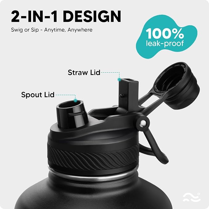 Swigina 64 oz Insulated Water Bottle - Image 4
