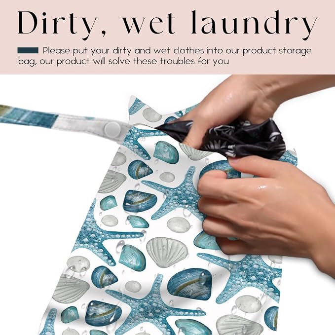 3 Pcs Wet Bag, Wet Dry Bag, Waterproof Bag, Small Laundry Bag, Wet Bag - Image 3