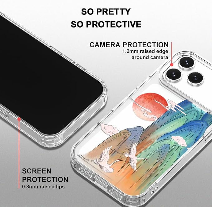 MOSNOVO for iPhone 17 Pro Max Case, Shockproof Military-Grade Protection 6.6ft - Image 4