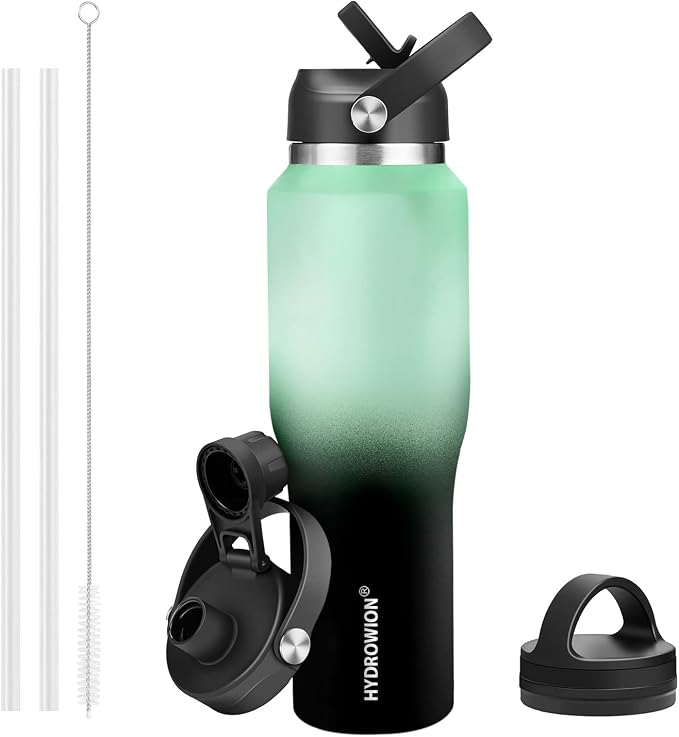 HYDROWION 40 oz Insulated Water Bottle by HYDROWION