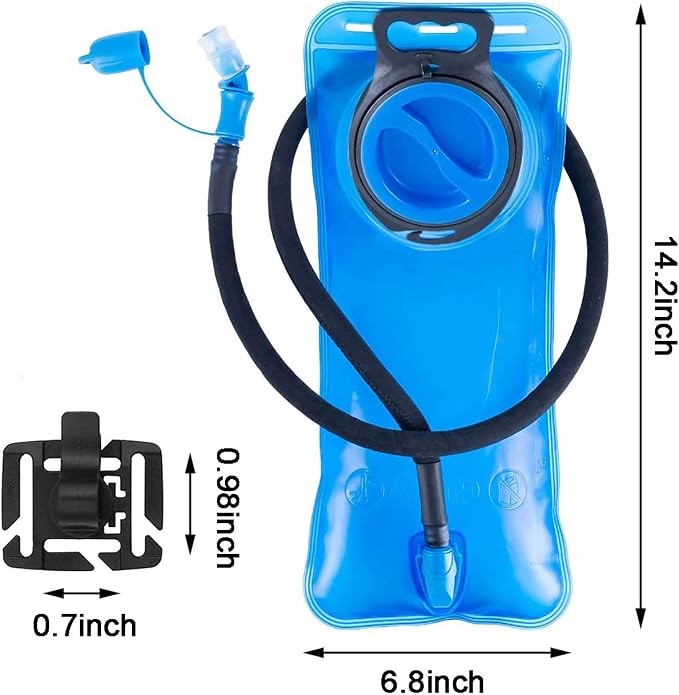 Hydration Bladder 1.5L-2L-3L, Leak Proof Water Reservoir - Image 2
