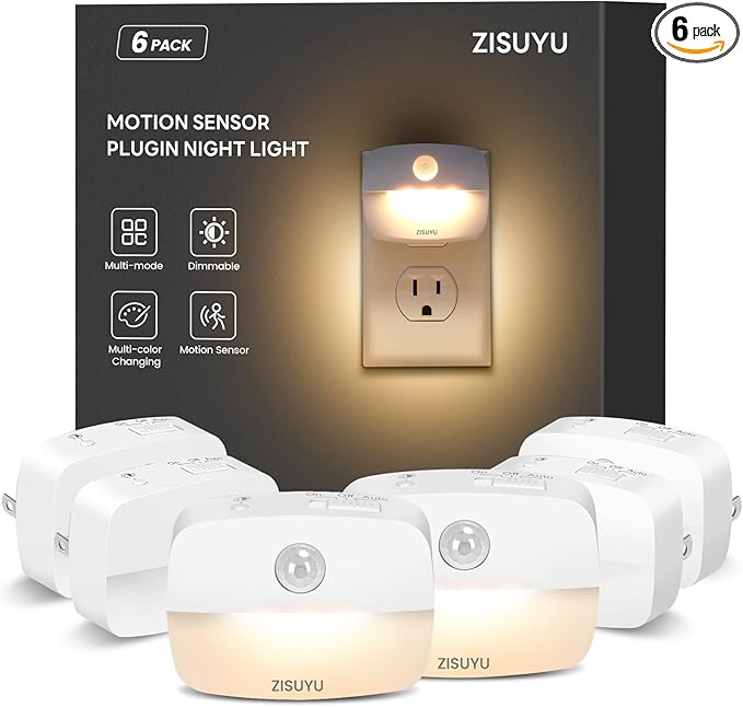 ZISUYU Plug-in LED Night Light by WelcometoZISUYUHome