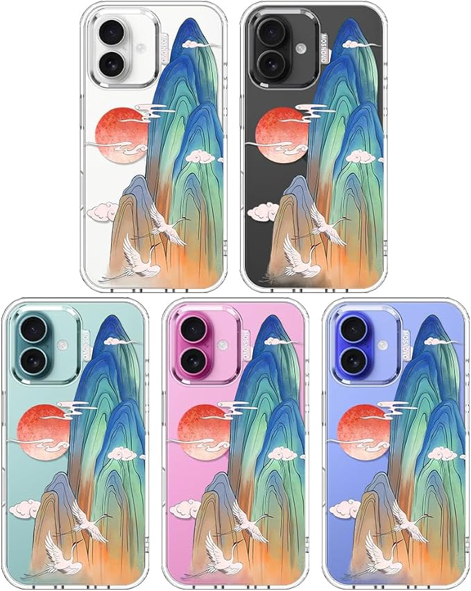 MOSNOVO for iPhone 16 Case, Shockproof Military-Grade Protection 6.6ft Drop - Image 3