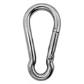 304 Stainless Steel Carabiners -5.5 inch Heavy Duty, Durable & Rust-Free Clips by Outmate
