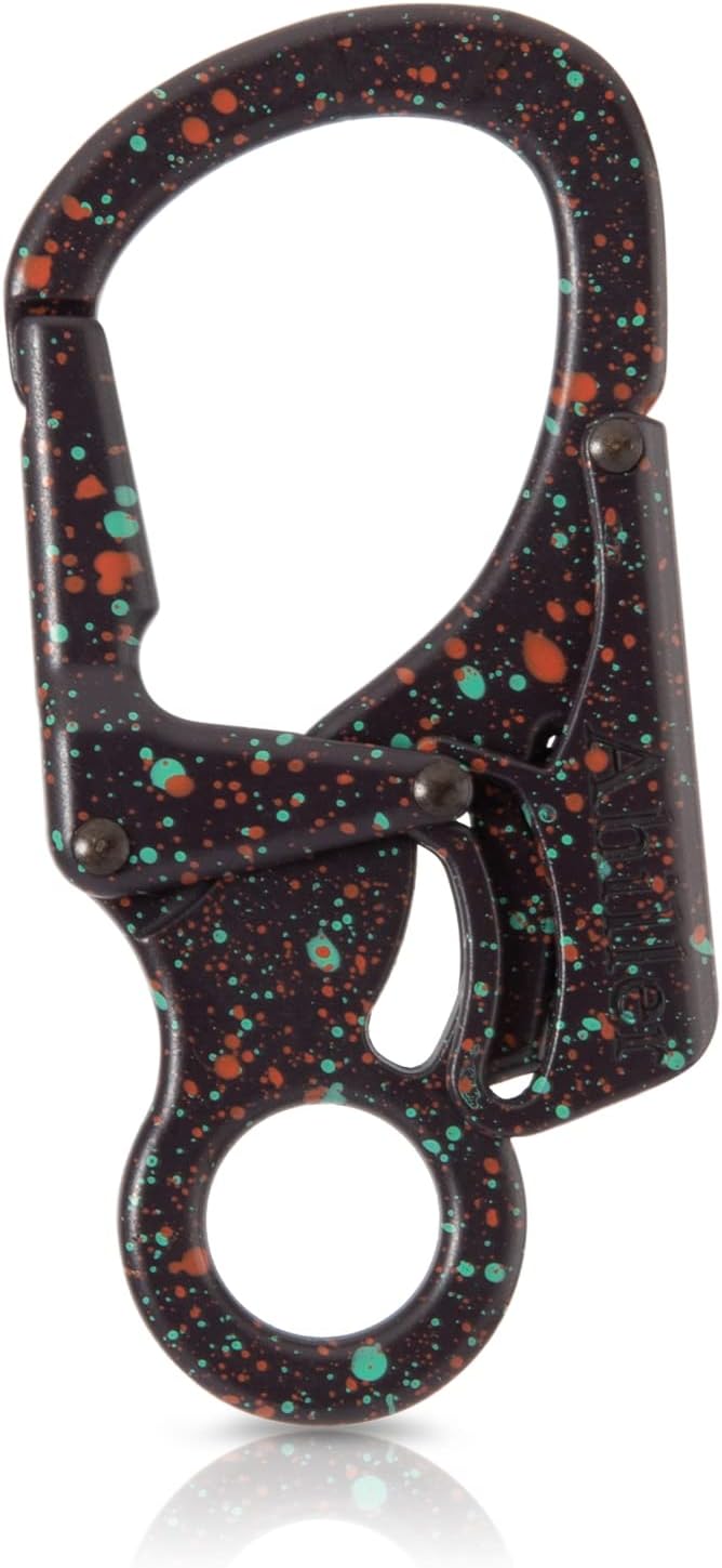 Ahiller Carabiner Clip, Double Anti-Misopening Locking Design, Key Ring Clip by Ahiller