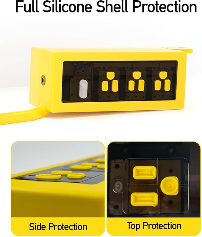 Outdoor Power Strip Weatherproof, ZZJ IP69 Grade Waterproof Surge Protector - Image 5
