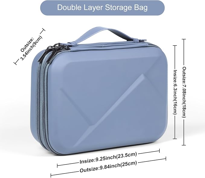 EVA Electronic Accessories Storage Case Large Shockproof Waterproof Storage Bag - Image 6