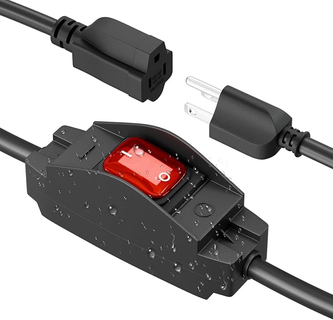 FIRMERST 1875W Outdoor Extension Cord by FIRMERST