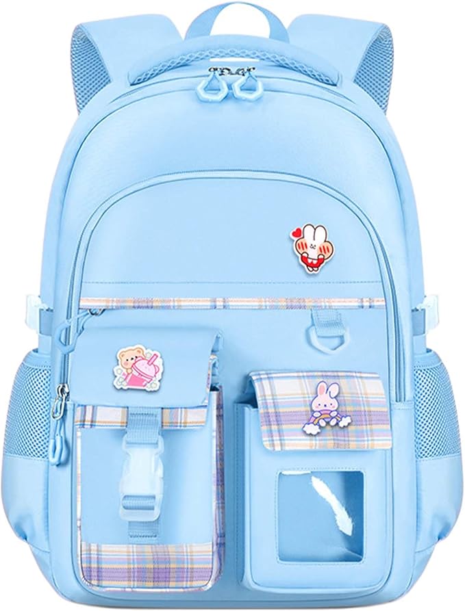 Cute Backpack for Teen Girls Kids Kawaii Bookbag Elementary Middle School by MININAI