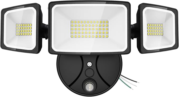 Onforu 70W Dusk to Dawn Outdoor Lighting, 7000LM Black Flood Lights Outdoor by Onforu