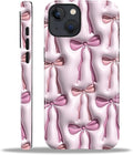 for iPhone 13/14 Case, HL2 Abstract Ribbons Bows Hybrid 2 Layer Hard Shell by Unknown
