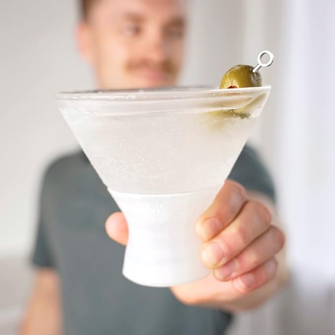 Host Stemless Martini Glasses, Cocktail Glasses, Double Walled Insulated - Image 6