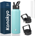 Konokyo 40oz Insulated Water Bottle Stainless Steel Sport Bottles by Konokyo