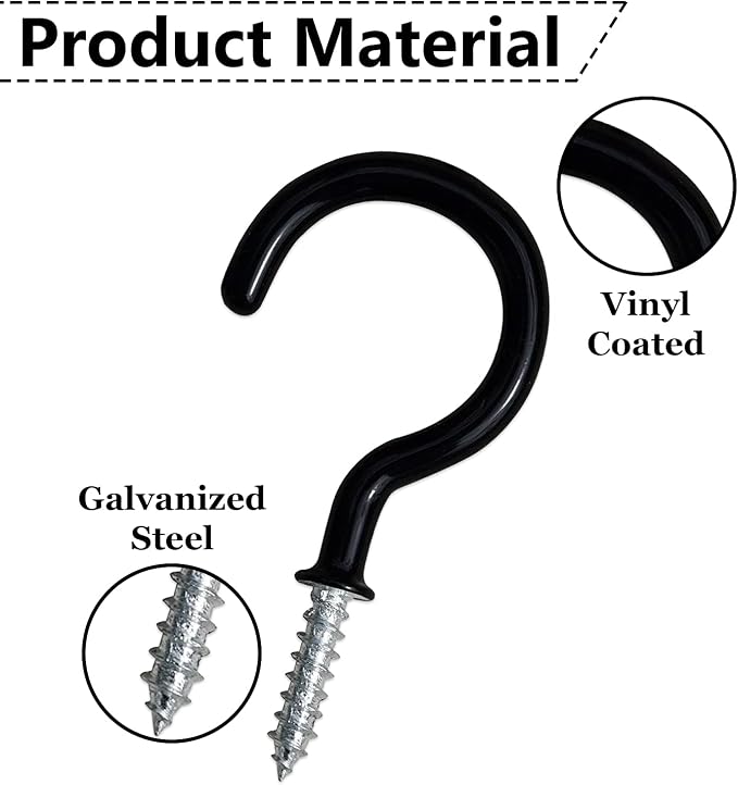 12 Pcs Ceiling Hooks for Hanging Plants - Image 8
