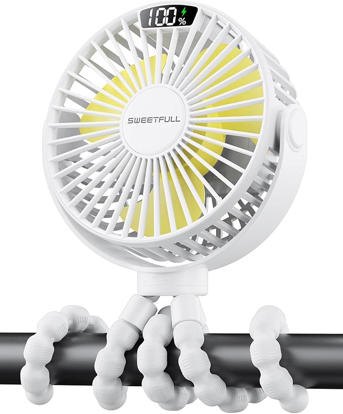 SWEETFULL Portable Stroller Fan by SweetFull%C2%AE