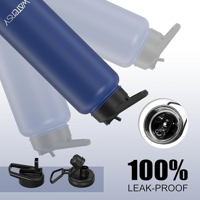 40oz Insulated Water Bottle, BPA Free&Leak Proof, Stainless Steel Water Flask - Image 5