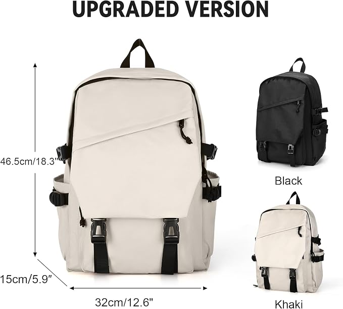 coowoz Casual Daypack Large upgraded version College Laptop Backpack - Image 5