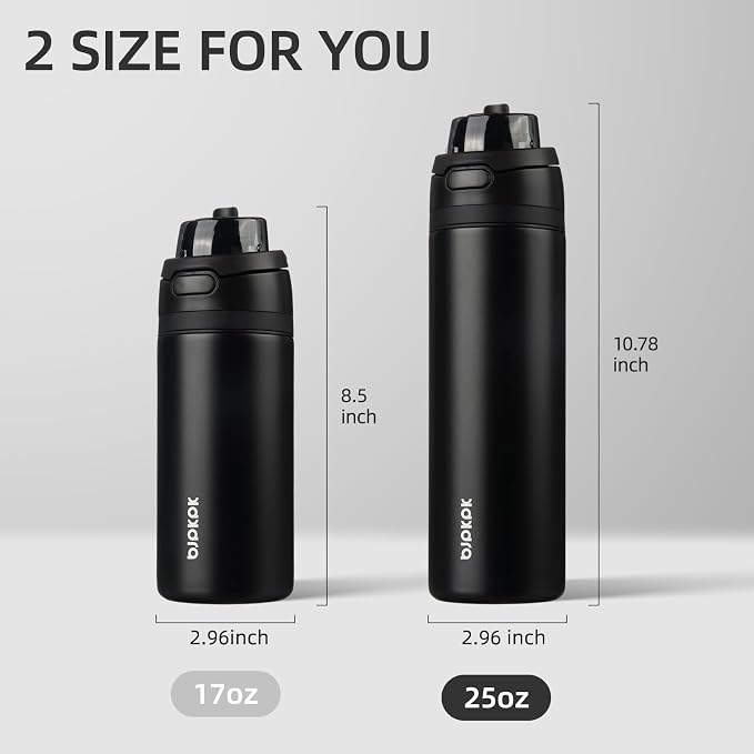 BJPKPK 25oz Insulated Water Bottle - Image 4